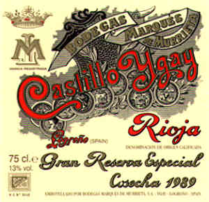 Castillo Ygay Gran Reserva Especial