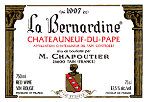 Châteauneuf du Pape La Bernardine