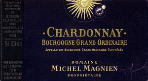 Bourgogne Grand Ordinaire Chardonnay