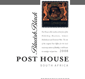 Post House Blueish Black