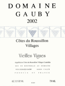 Côtes du Roussillon Villages Vieilles Vignes