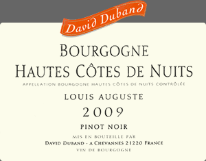 Bourgogne Hautes-Côtes de Nuits Louis Auguste Pinot Noir