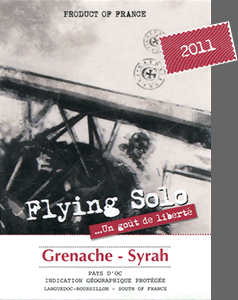 Pays d'Oc Flyng Solo Grenache - Syrah