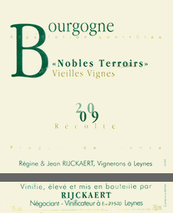 Bourgogne Nobles Terroirs Vieilles Vignes