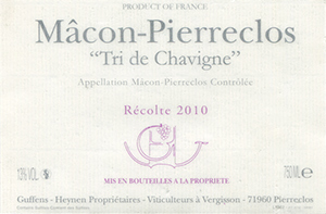 Mâcon-Pierreclos Tri de Chavigne