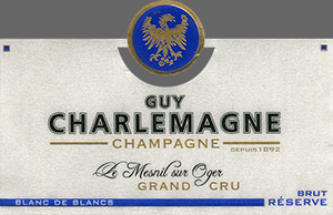 Guy Charlemagne Grand Cru Réserve Brut Blanc de Blancs