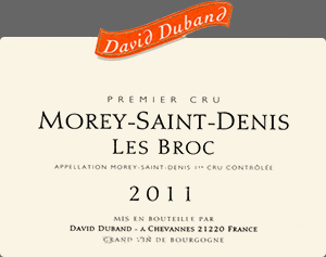 Morey-Saint-Denis Premier Cru Les Broc