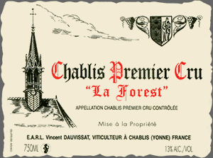 Chablis Premier Cru La Forest