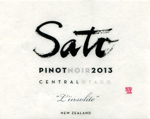 Sato Central Otago Pinot Noir L'Insolite