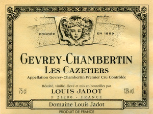 Gevrey-Chambertin Premier Cru Les Cazetiers