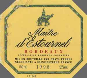 Maitre d'Estournel