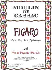 Vin de Pays de l'Herault Figaro