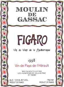 Vin de Pays de l'Herault Figaro