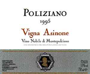 Vino Novile di Montepulciano Vigna Asinone