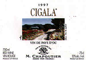 Vin de Pays d'Oc Cigala