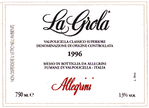 Valpolicella Classico Superiore La Grola