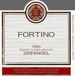 Santa Clara Valley Fortino Zinfandel