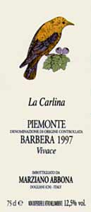 Barbera Vivace La Carlina