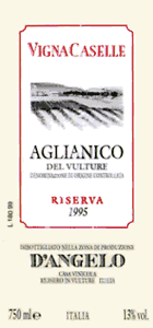 Aglianico del Vulture Vigna Caselle Riserva