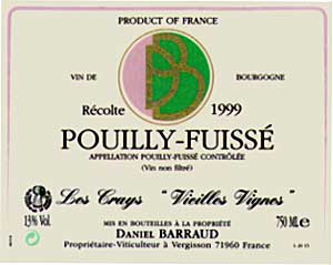 Pouilly-Fuissé Les Crays Vieilles Vignes