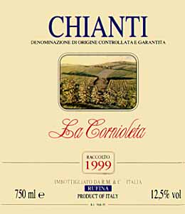 Chianti Rufina La Cornioleta