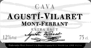 Cava Agusti Vilaret Extra Brut