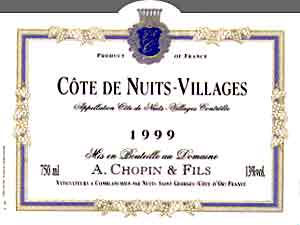 Côte de Nuits-Villages