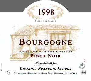 Bourgogne Pinot Noir