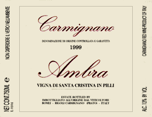 Carmignano Vigna di Santa Cristina in Pilli