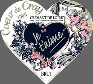 Crémant de Loire Coeur de Cray Brut Je t'aime