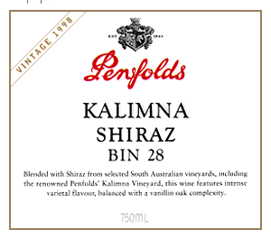 Bin 28 Kalimna Shiraz