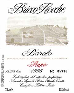 Barolo Bricco Rocche Prapo