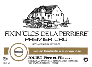 Fixin Premier Cru Clos de la Perriere