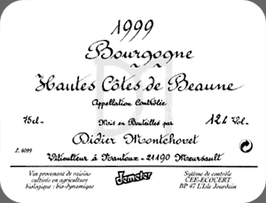 Bourgogne Hautes Côtes de Beaune