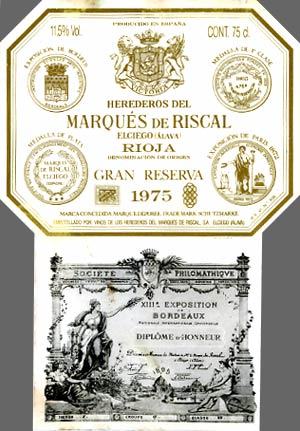Herederos del Marques de Riscal Gran Reserva