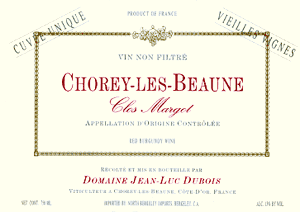 Chorey les Beaune Clos Margot Vieilles Vignes Cuvée Unique