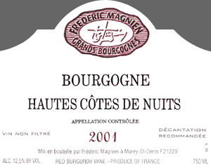 Bourgogne Hautes Côtes de Nuits