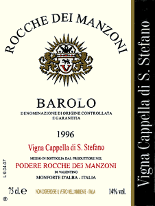 Barolo Vigna Cappella di S. Stefano