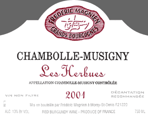 Chambolle Musigny Les Herbues