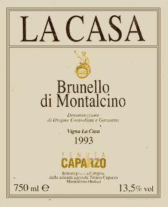 Brunello di Montalcino Vigna La Casa