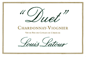 Vin de Pays des Coteaux de l'Ardeche Duet Chardonnay Viognier