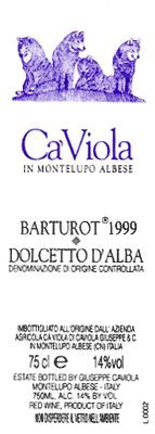 Dolcetto d'Alba Barturot