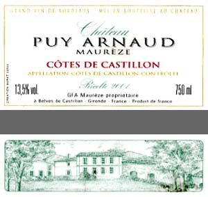 Château Puy Arnaud Maureze