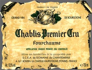 Chablis Premier Cru Fourchaume
