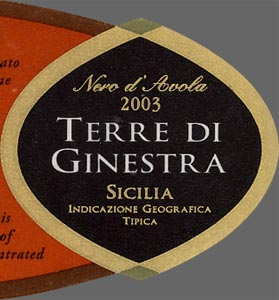 Terre di Ginestra Nero d'Avola