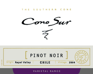 Cono Sur Pinot Noir Rapel Valley Varietal Range