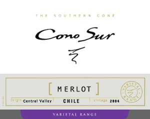 Cono Sur Merlot Central Valley Varietal Range