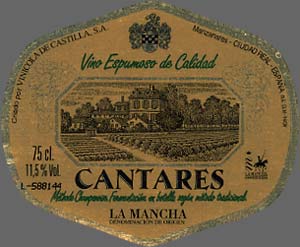 Vino Espumoso de Calidad Cantares Extra-Brut