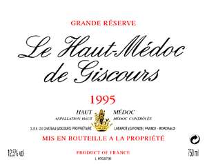 Le Haut Medoc de Giscours