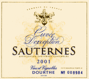 Sauternes Cuvée Dexception